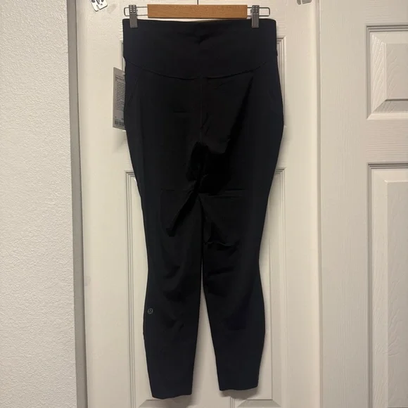 Lululemon| NWT Base Pace High Rise 25” Black Leggings in Women’s Size 10 - Picture 8 of 9